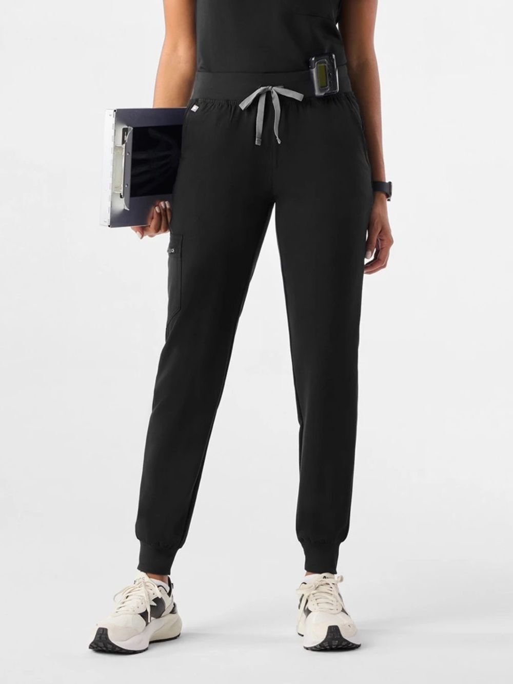 Figs Zamora Jogger Scrub Pants Black Women’s Size Small